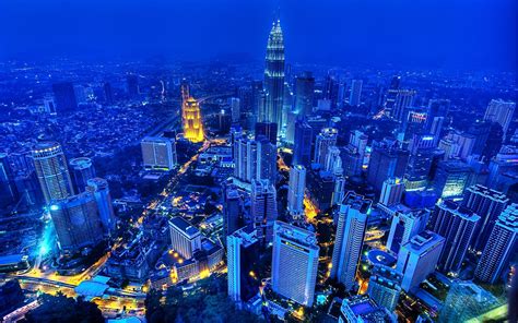 Kuala Lumpur Malaysia Petronas Towers City Wallpaper Kuala Lumpur City