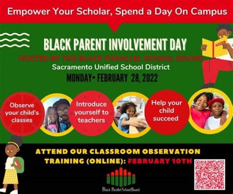 Black Parent Involvement Day Arthur A Benjamin Health Professions
