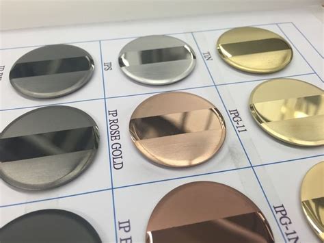 Pvd Coating Color Guide