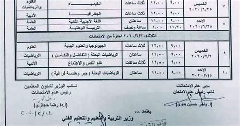 دار الحياة ينشر جدول امتحانات الشهادة السودانية 2021. جدول امتحانات الثانوية العامة ٢٠٢٠