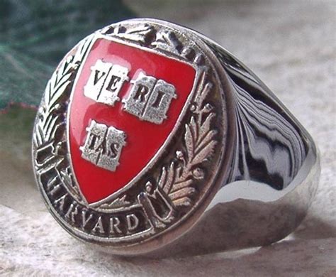 Harvard University Symbol Ring Sterling Silver 925 Size 69 Catawiki