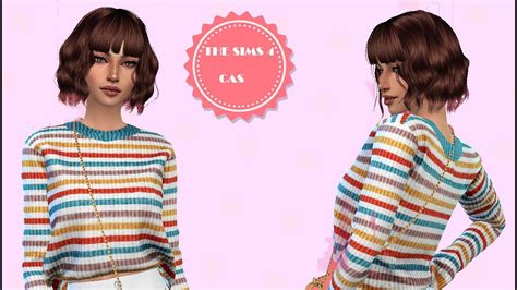 The Sims 4 Cas Casual Outfit Full Cc List 🎈 Youtube