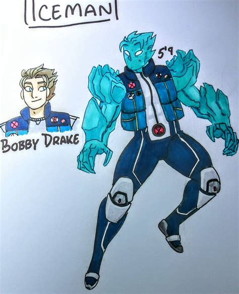 Iceman Redesign By Oni18064 On Deviantart