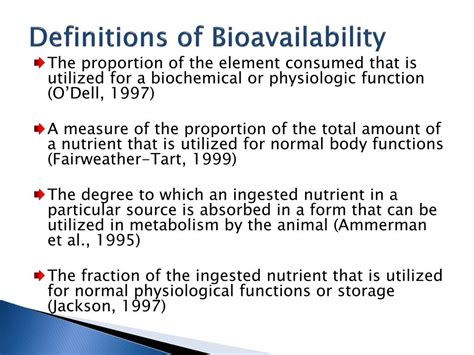 ppt mineral bioavailability powerpoint presentation free download id 6809831