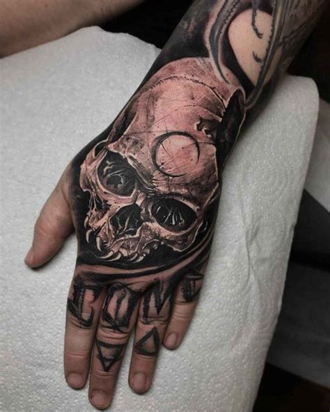 Skull Tattoos On Hands Best Tattoo Ideas Gallery Calaveras Tatuajes