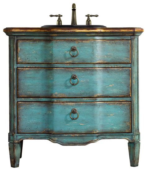 They provide sufficient space to get organised and ready for a busy day ahead. Cole + Co. Buckner Vanity, Teal, 32" - Traditional ...