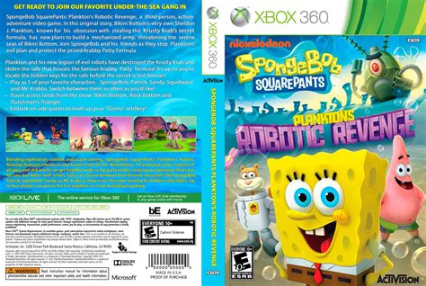 Spongebob Squarepants Planktons Robotic Revenge Xbox360