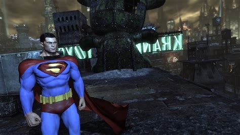 Batman Arkham City Superman Mod Youtube