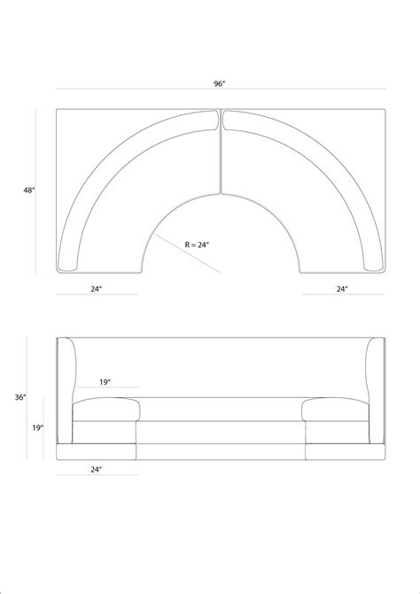 Half A Circle Booths Restaurant Seating Fully Customizable 100
