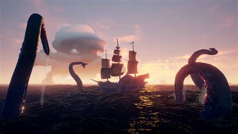 Trailer And Release Date For Sea Of Thieves The Hungering Deep Coming