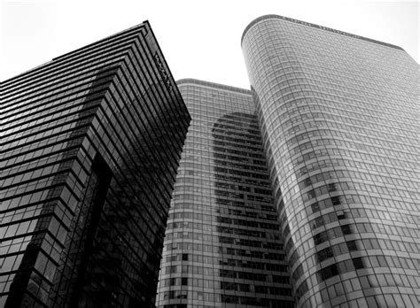 Grayscale Photography Of High Rise Buildings Free Image Peakpx
