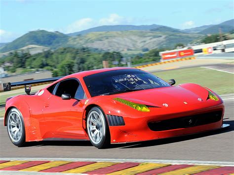 2011 458 Ferrari Gt3 Italia Race Racing Supercar Hd Wallpaper