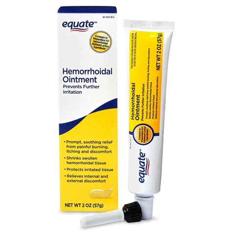 equate hemorrhoidal ointment relief from burning itching hemorrhoids 2 oz 681131769464 ebay