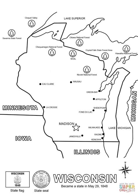 United states of america flag coloring page 28 images. Crayola 50 States Coloring Pages - Jesyscioblin