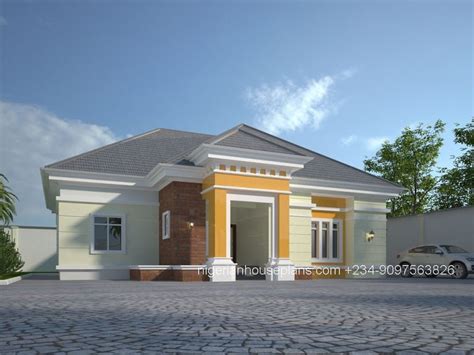 There are many edifices around nigeria that would leave you in awe of the minds that created and brought them into existence. 4 bedroom bungalow (Ref.4027) - NigerianHousePlans