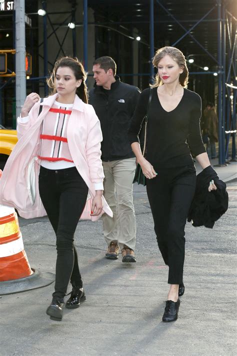 So, yes, six months on from the grammys unveiling their 2021 nominations, it's no less baffling that they totally failed to recognise the towering impact and gripping pop theatrics of tesfaye's fourth album, prompting him to pledge a. TAYLOR SWIFT and HAILEE STEINFELD Out and About in New ...