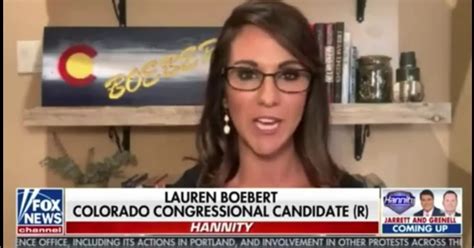 Colorado Congressional Candidate Lauren Boebert Appears On Hannity