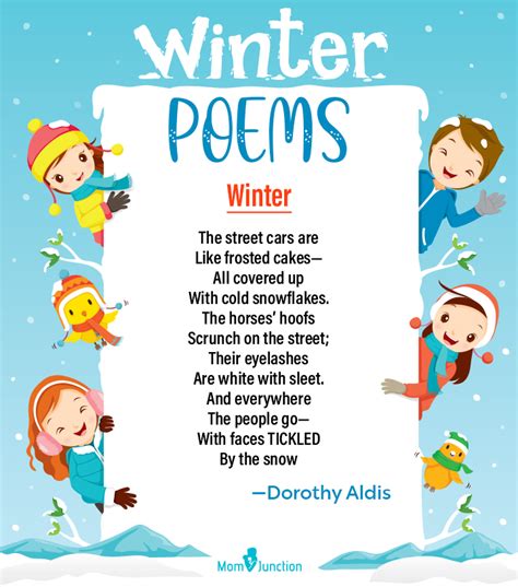 15 Winter Poems For Kids To Celebrate The Snowy Season