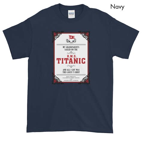 Titanic T Shirt On Storenvy