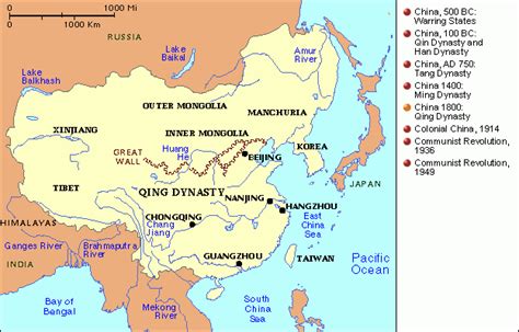 China 1800 Qing Dynasty China Map History China