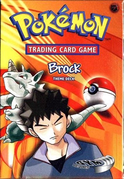 Wotc Pokemon Gym Heroes Theme Deck Brock Sealed Da Card World