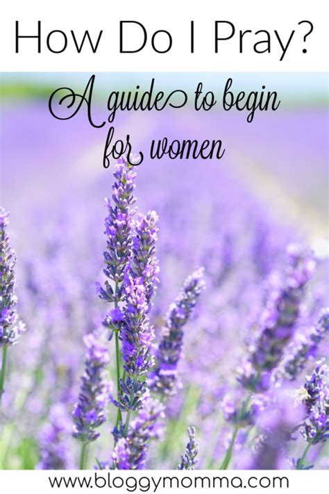 Before planting your lavender plant, it is a good idea to do a soil test. How Do I Pray? A Guide to Begin | Bloggy Momma | Lavender ...
