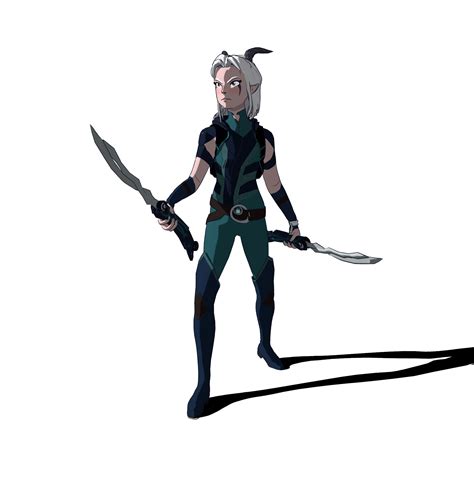 Rayla From The Dragon Prince Blender