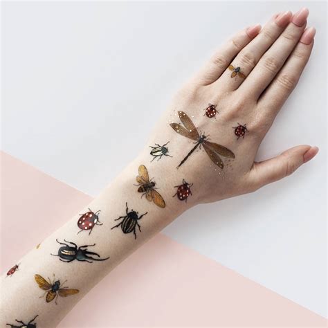 Bugs Temporary Tattoo By Paperself