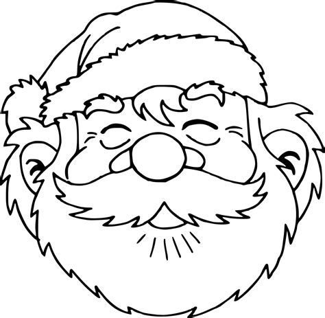 Apprendre à dessiner un père noël en quelques étapes simples. Coloriage Tête Père Noël dessin à imprimer sur COLORIAGES ...