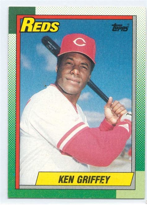 581 Ken Griffey Topps Baseball Card 1990 Baseball