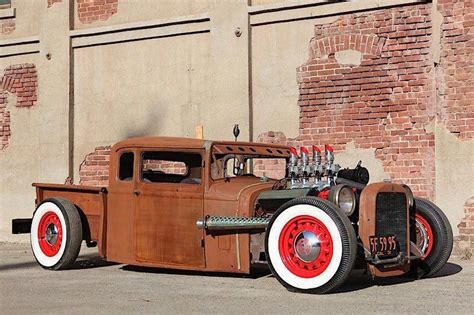 Rat Rod Roadster Pickup Ratrodtrucks Rat Rod Trucks Rat Rod Pickup