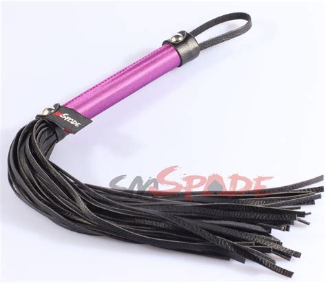 2014 New Arrival Artificial Leather Flogger Handmade Material Handle Pu Tails Whip Flirting