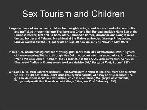 ppt sex tourism powerpoint presentation free download id 1823206