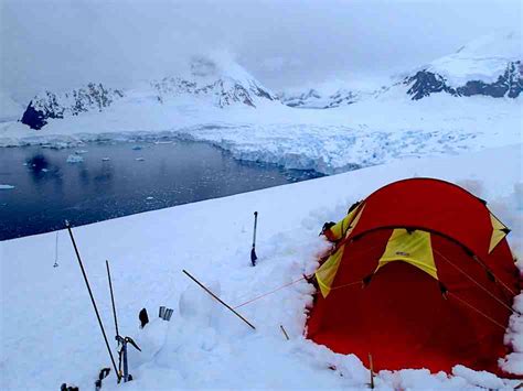 Camping On An Antarctic Glacier Sling Adventures