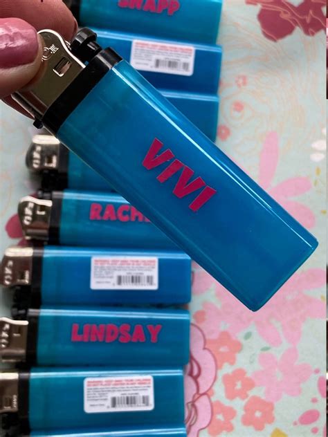 Personalized Disposable Lighters Fun Decorated Lighters T Etsy In