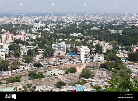 Pune Maharashtra India Octubre 2015 Vista De La Ciudad De Pune