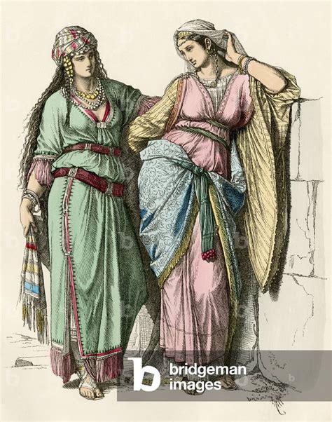 Image Of Traditional Costume Of Jewish Women In Israel In Antiquity