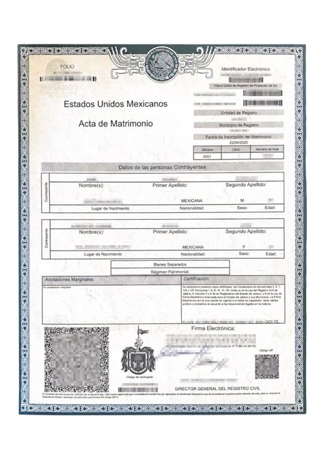 Certificado De Matrimonio Acta De Matrimonio Matrimonio Images And