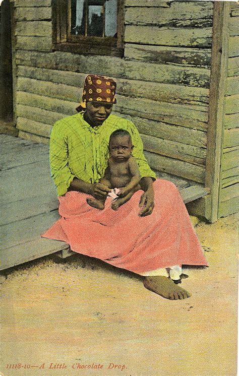 lot antique vintage postcard african black american