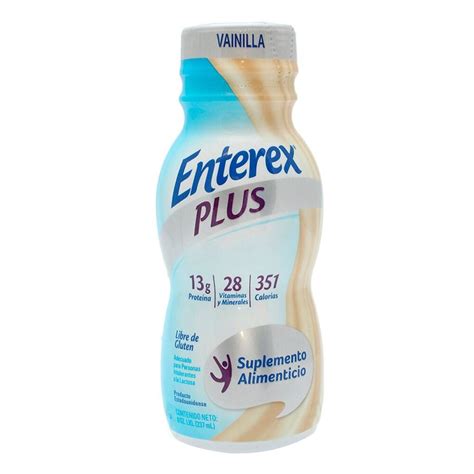 Enterex Plus Suplemento Alimenticio Vainilla 237 Ml Soriana