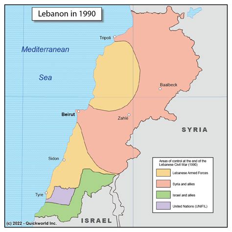 The Lebanon Civil War