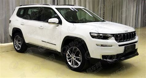 New 2018 jeep grand commander 7-seater leaks ahead of china debut