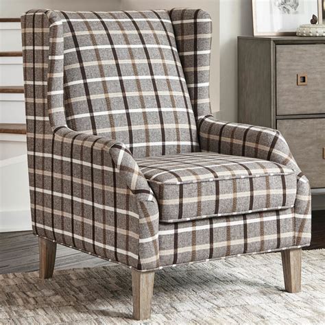 Learn how to slipcover a wingback chair with painter's drop cloth. Plaid Wingback Chair Cover - Home Design Ideas