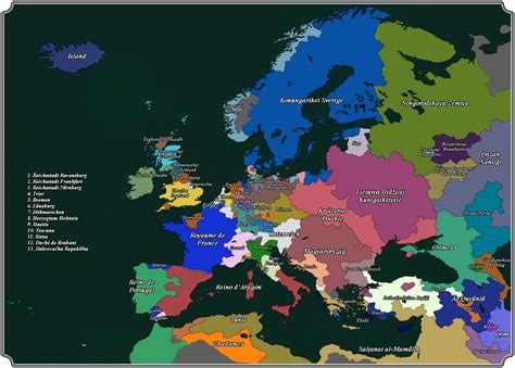 Realistic Map Of Eu4 Eu4maps