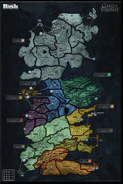 Take A Look At The Game Of Thrones Risk Game Polygon