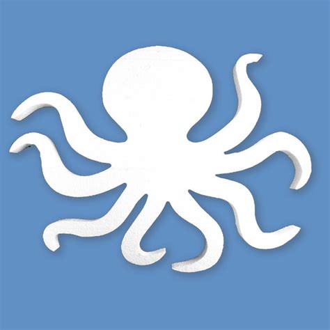 Styrofoam Octopus Naked Foam