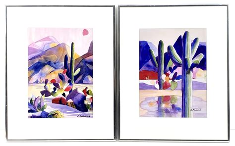Lot Diana Madaras Desert Landscape Prints Artist Signed