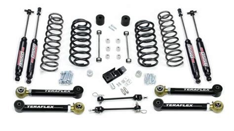 Teraflex Jeep Wrangler Tj 3 Suspension System With 4 Flexarms And 9550