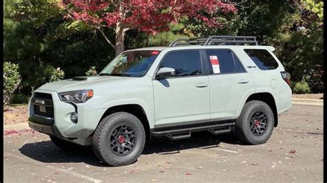 The Most Difficult Toyota To Find 2021 4runner Trd Pro In Lunar Rock