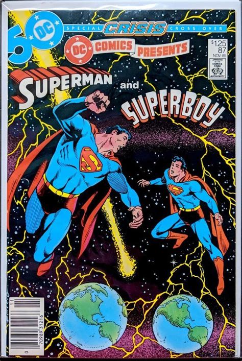 Dc Comics Presents 87 Superman 1st Appearance Superboy Prime Rare Key